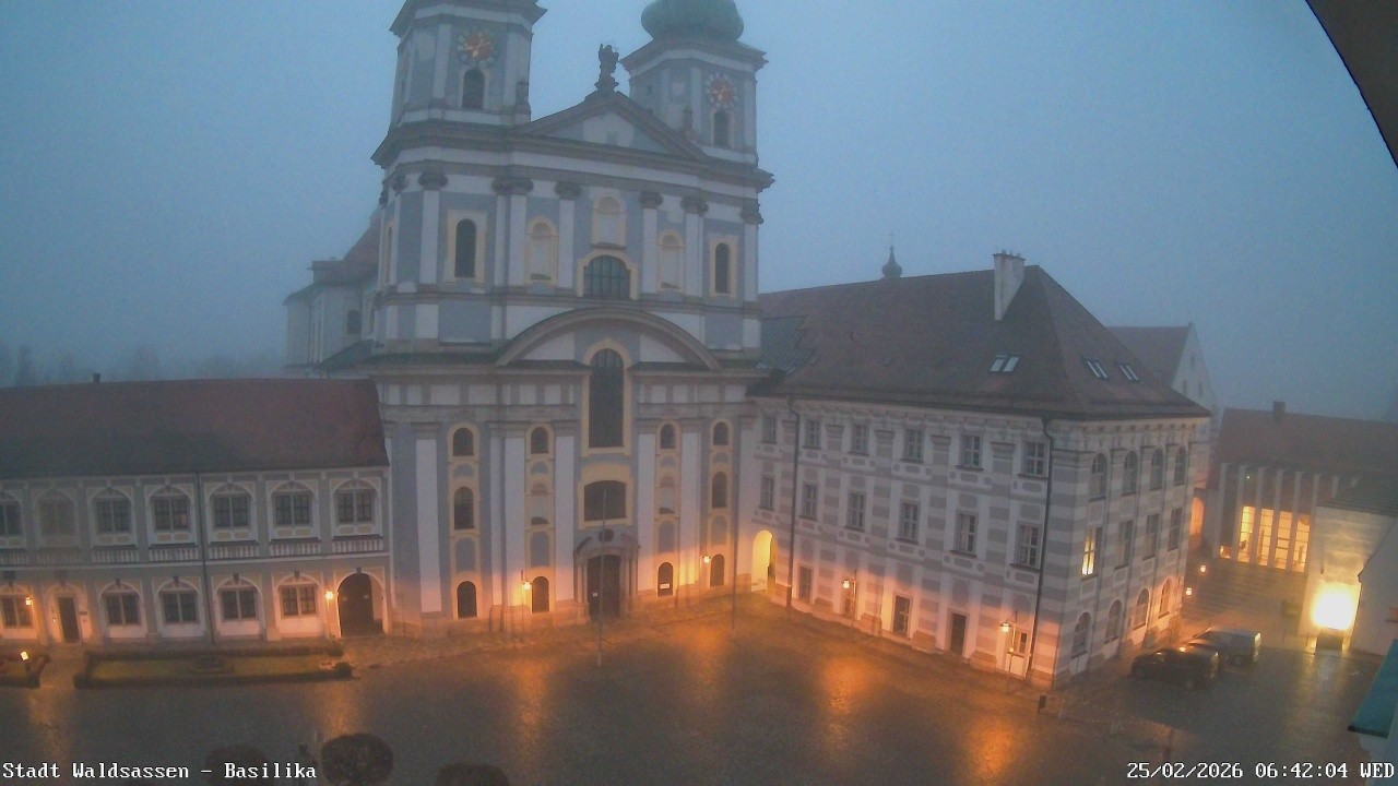 Archiv Foto Webcam Waldsassen: Basilika