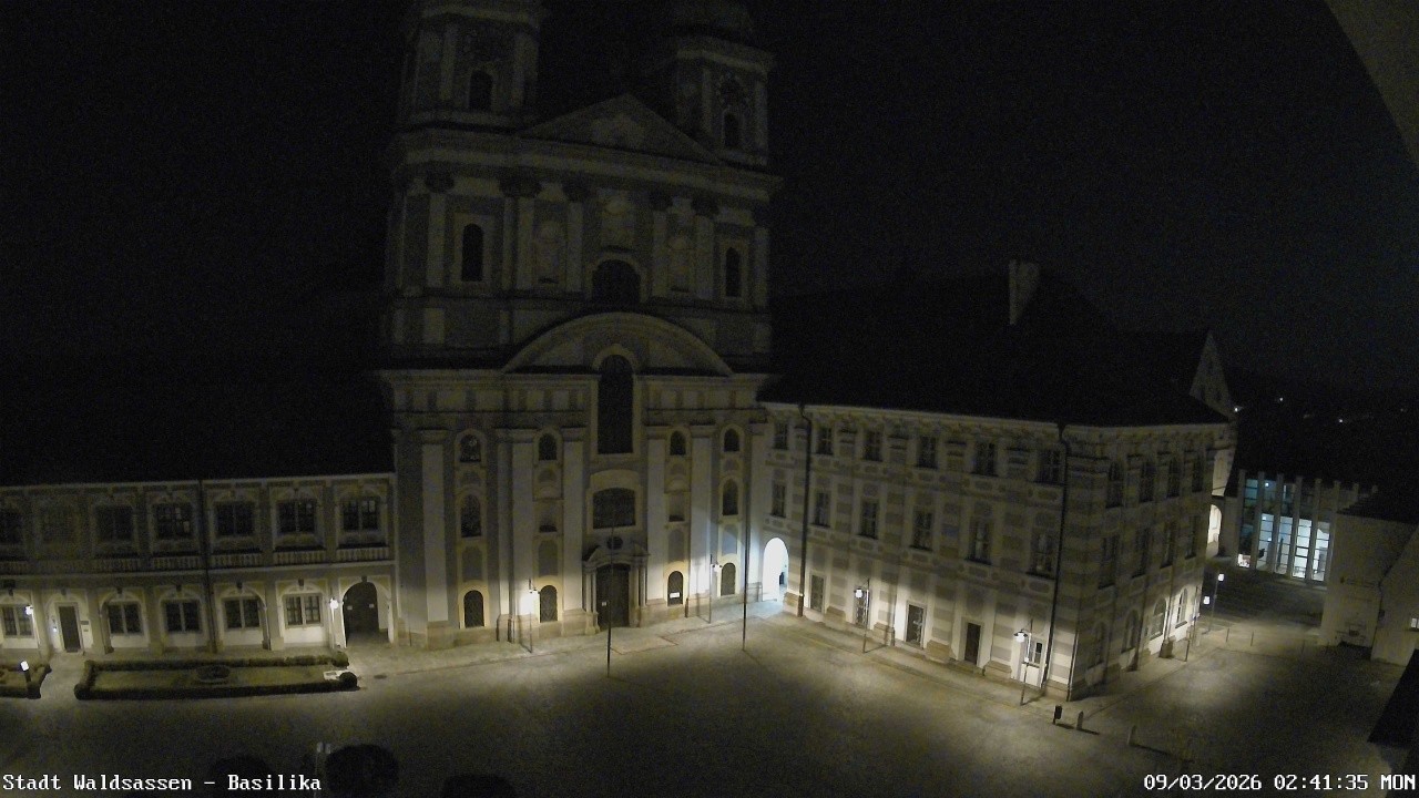 Archiv Foto Webcam Waldsassen: Basilika