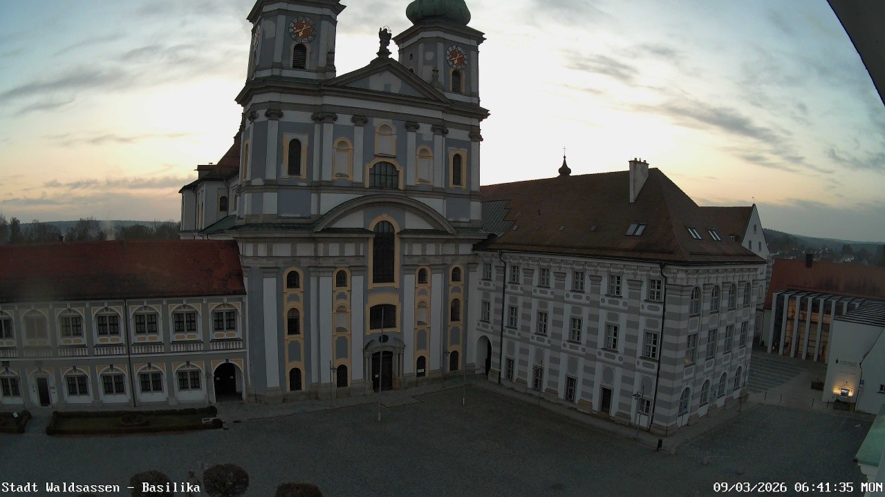 Archiv Foto Webcam Waldsassen: Basilika