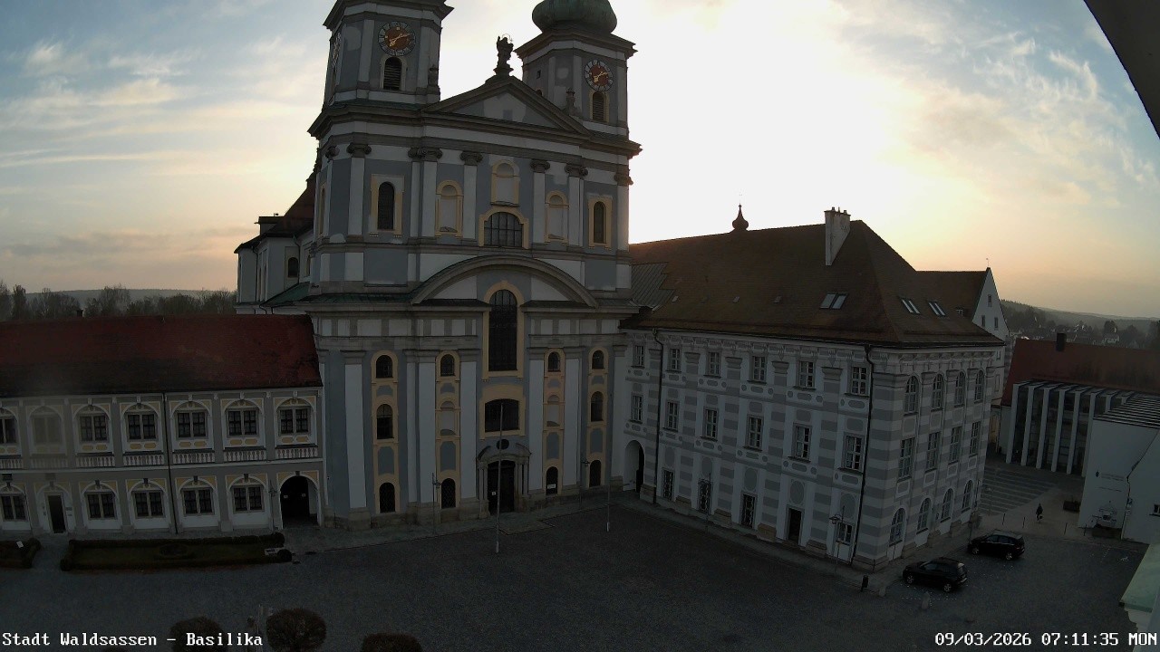 Archiv Foto Webcam Waldsassen: Basilika
