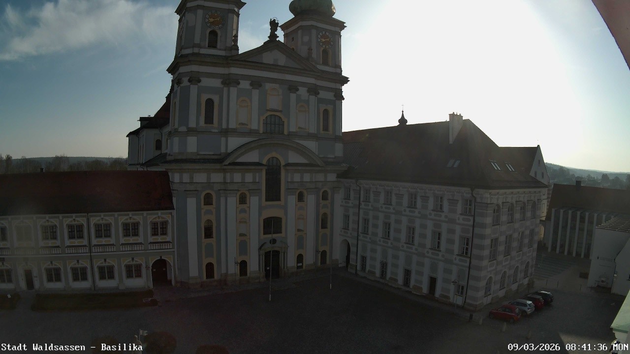 Archiv Foto Webcam Waldsassen: Basilika