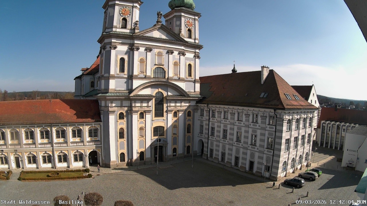 Archiv Foto Webcam Waldsassen: Basilika