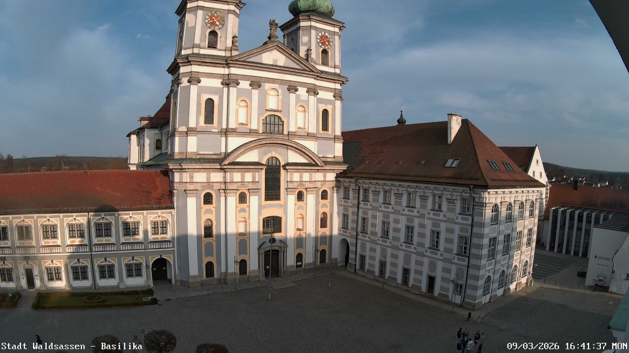 Archiv Foto Webcam Waldsassen: Basilika