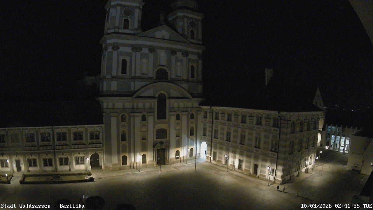 Archiv Foto Webcam Waldsassen: Basilika