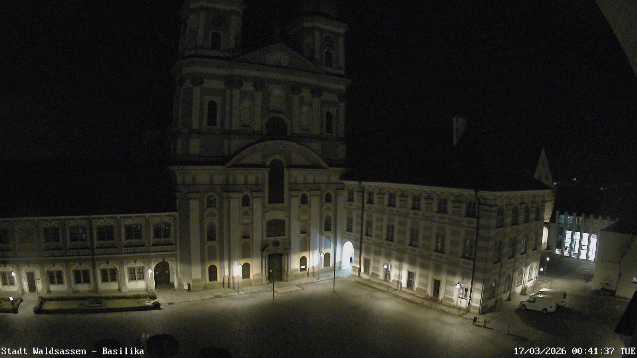 Archiv Foto Webcam Waldsassen: Basilika
