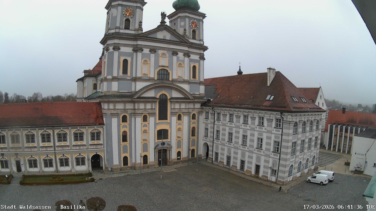 Archiv Foto Webcam Waldsassen: Basilika