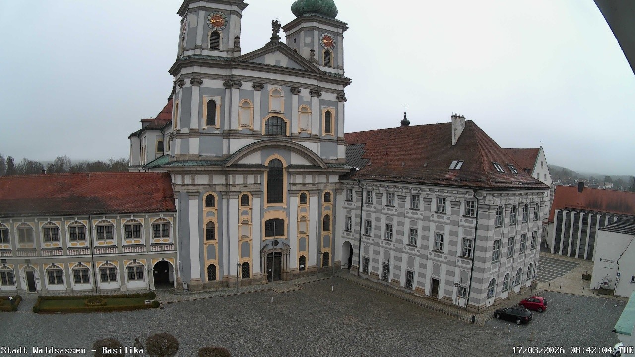 Archiv Foto Webcam Waldsassen: Basilika