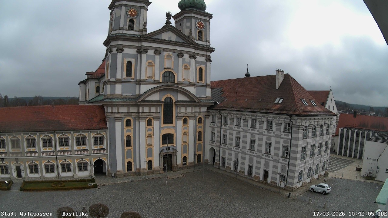 Archiv Foto Webcam Waldsassen: Basilika