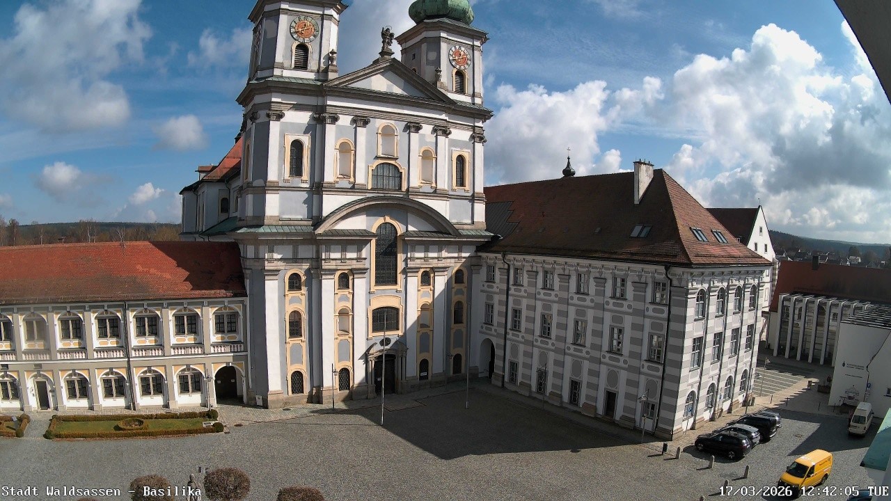 Archiv Foto Webcam Waldsassen: Basilika