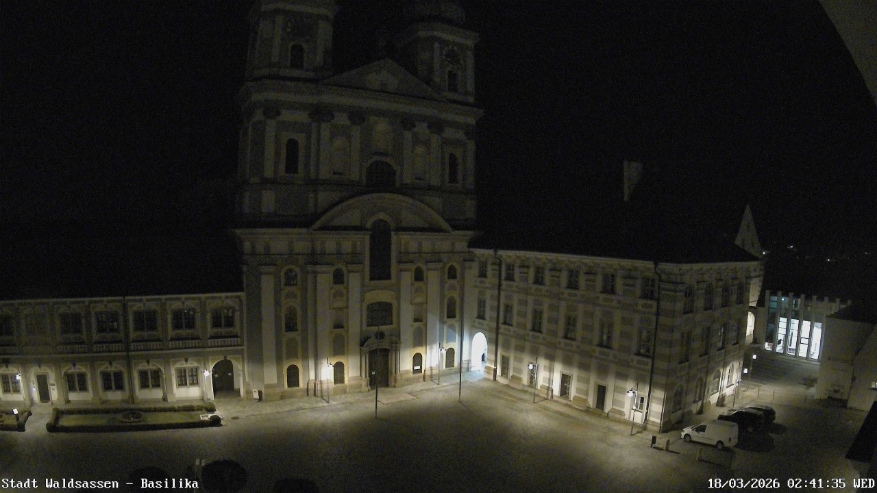 Archiv Foto Webcam Waldsassen: Basilika
