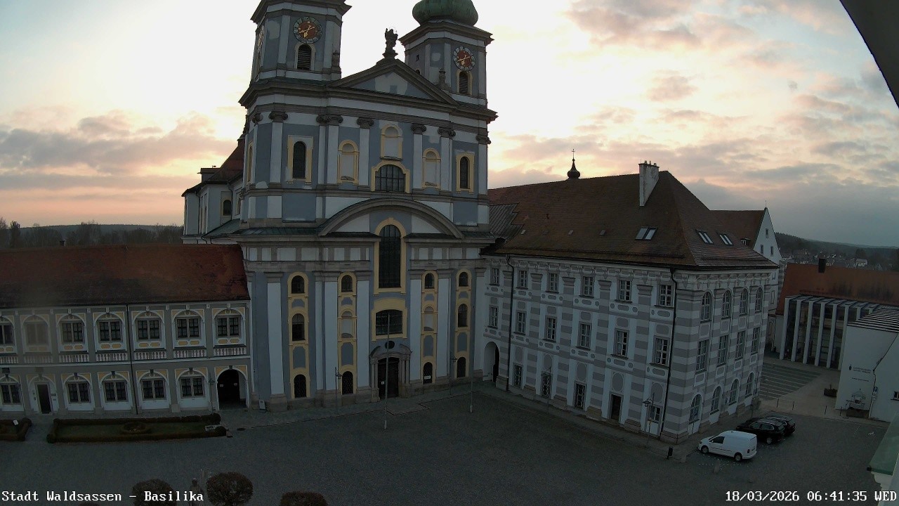 Archiv Foto Webcam Waldsassen: Basilika