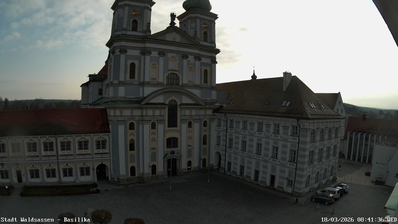 Archiv Foto Webcam Waldsassen: Basilika