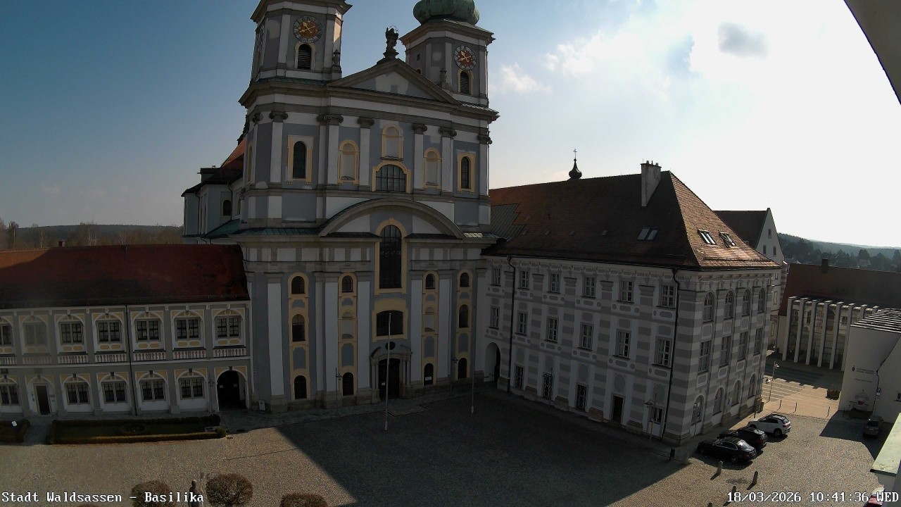 Archiv Foto Webcam Waldsassen: Basilika