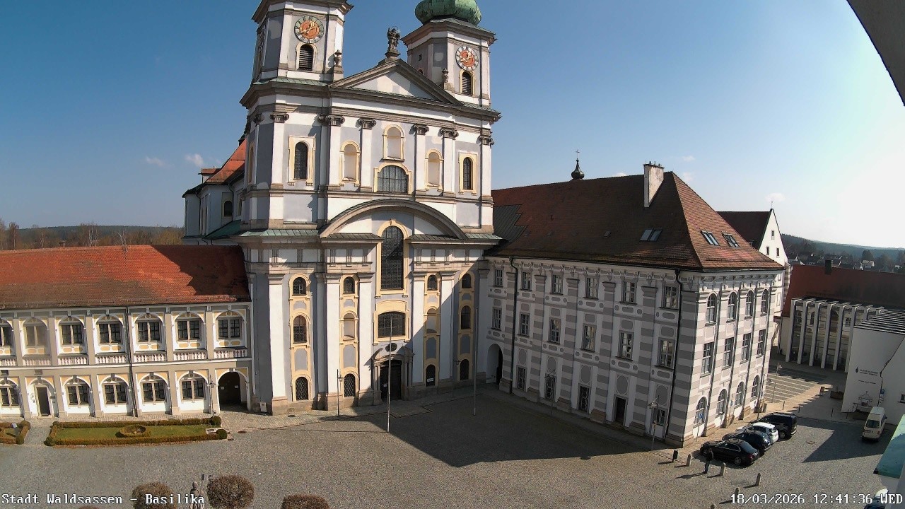 Archiv Foto Webcam Waldsassen: Basilika