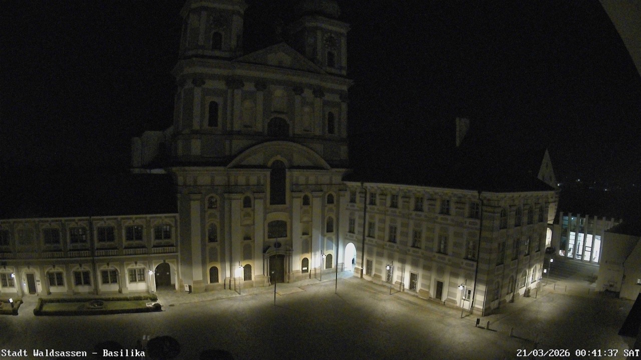 Archiv Foto Webcam Waldsassen: Basilika