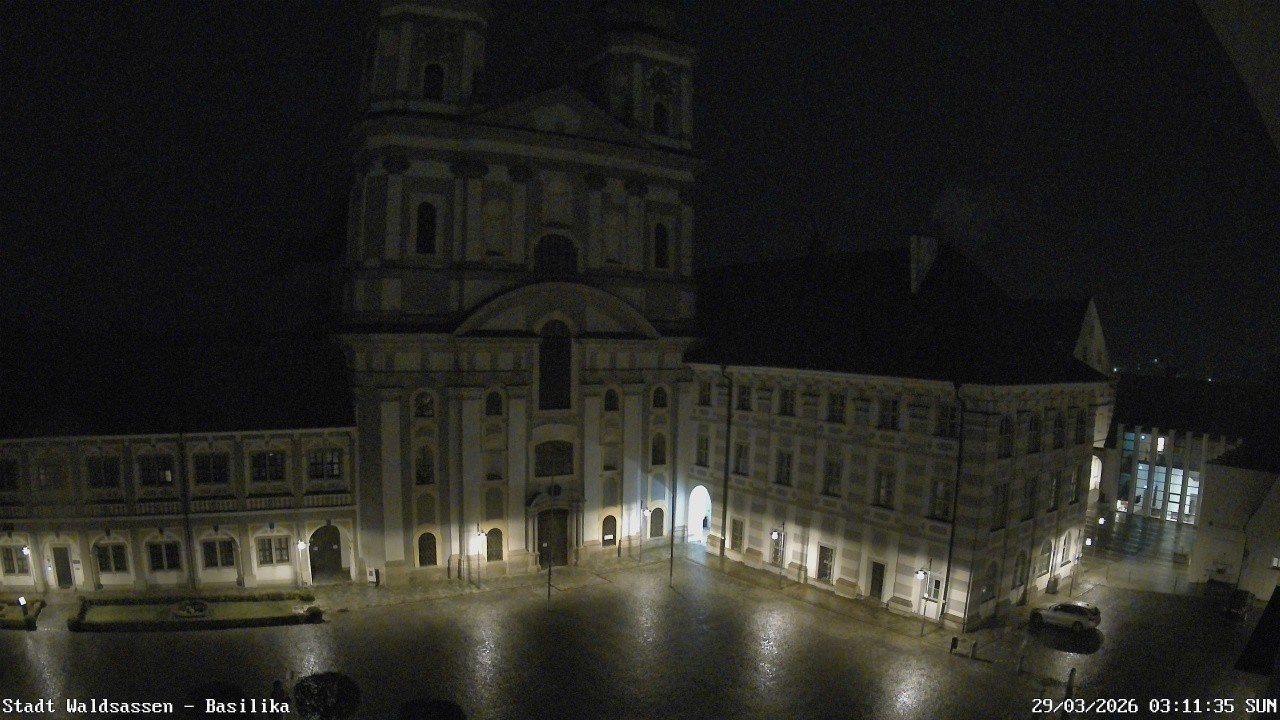 Archiv Foto Webcam Waldsassen: Basilika