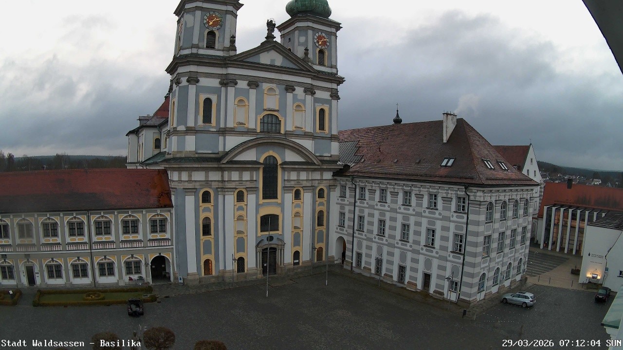 Archiv Foto Webcam Waldsassen: Basilika