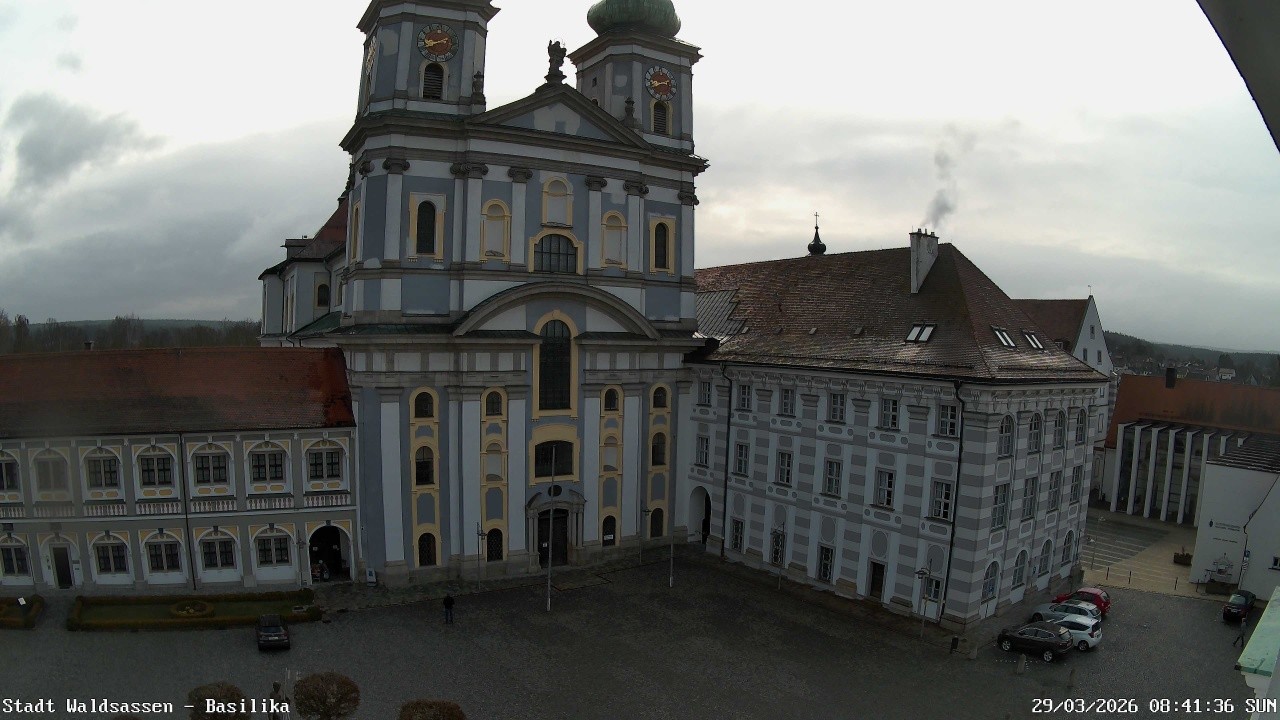 Archiv Foto Webcam Waldsassen: Basilika