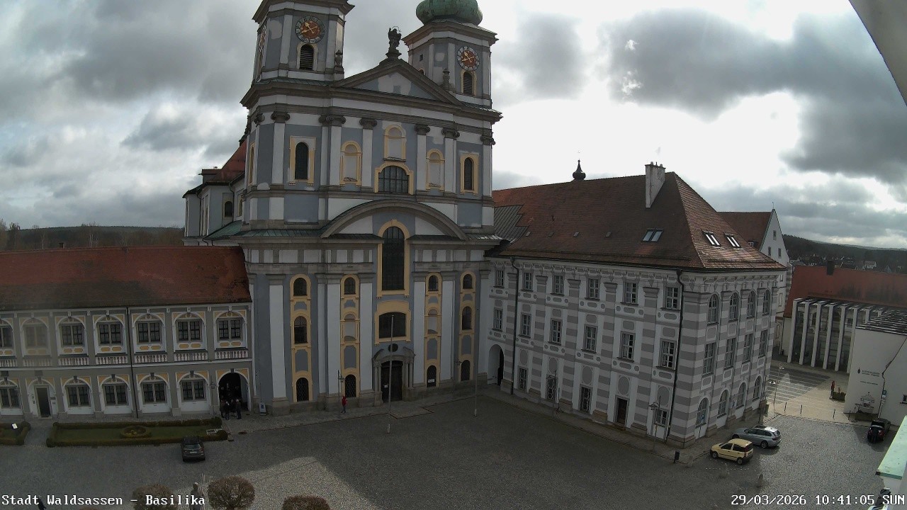 Archiv Foto Webcam Waldsassen: Basilika
