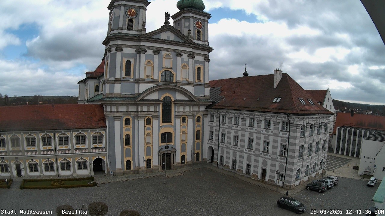 Archiv Foto Webcam Waldsassen: Basilika