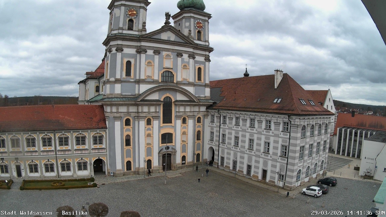 Archiv Foto Webcam Waldsassen: Basilika