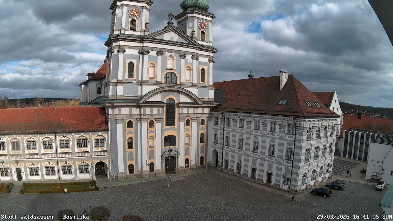 Archiv Foto Webcam Waldsassen: Basilika