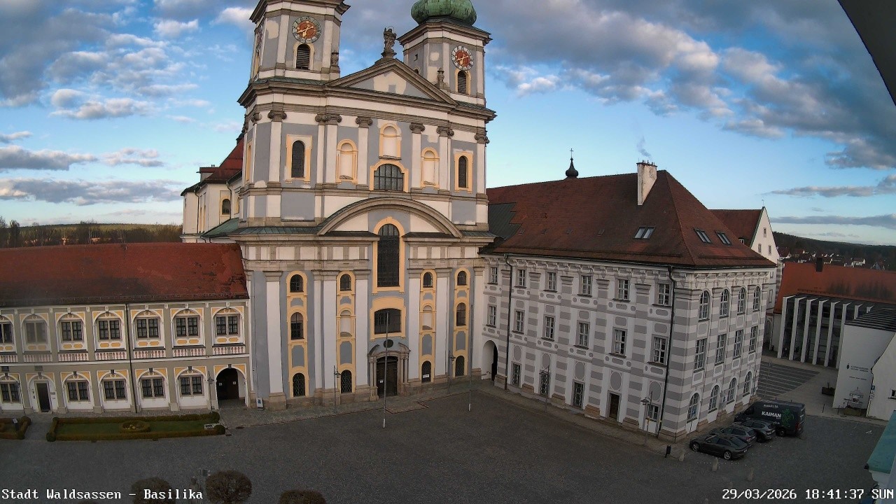 Archiv Foto Webcam Waldsassen: Basilika