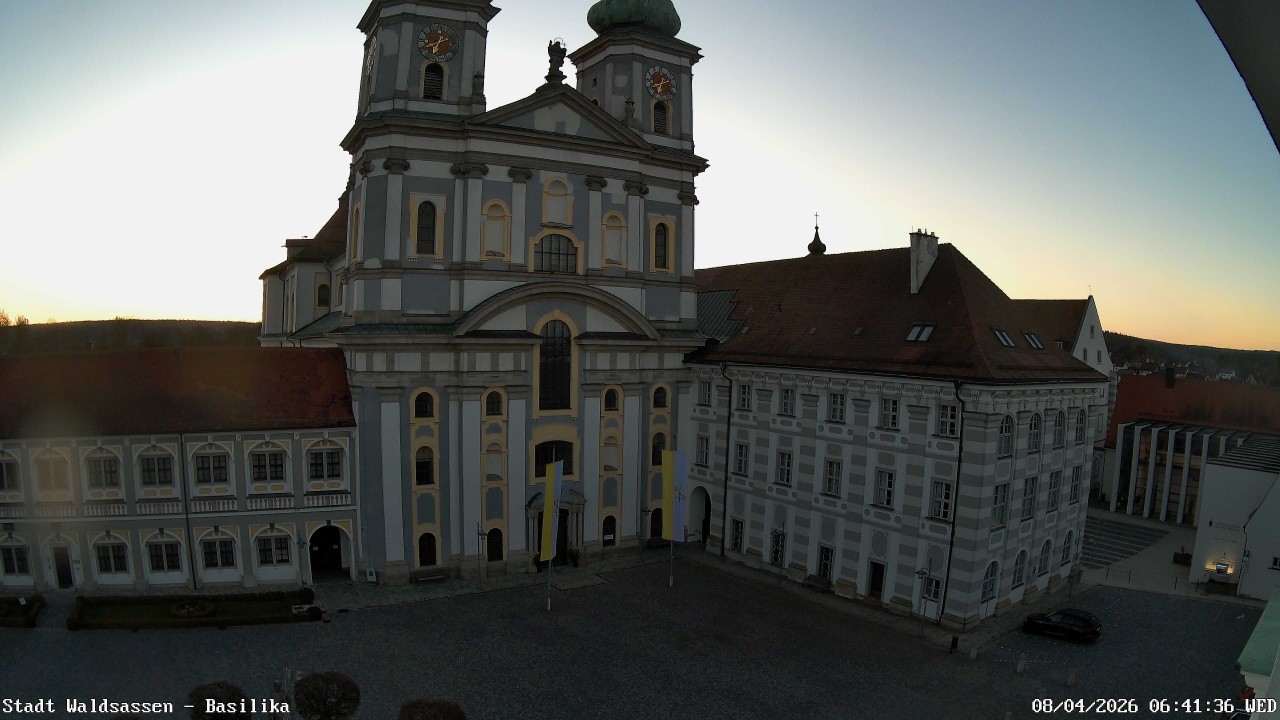 Archiv Foto Webcam Waldsassen: Basilika