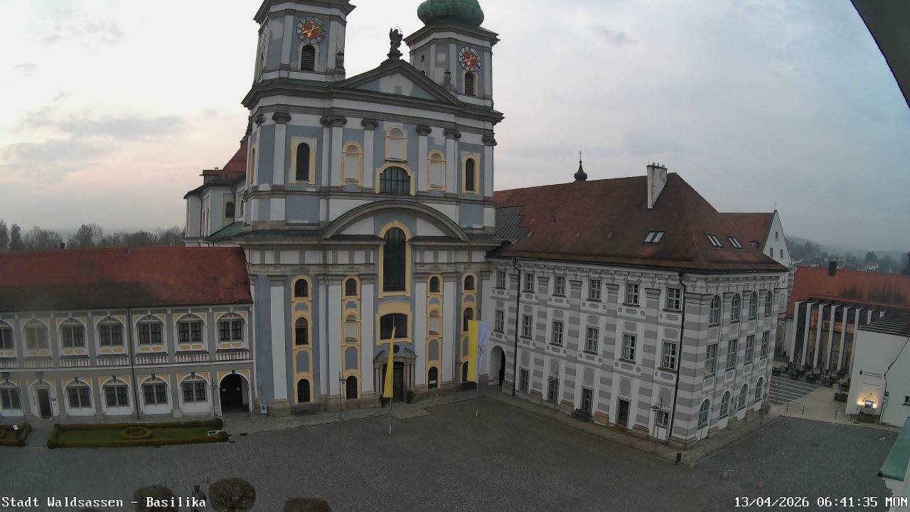 Archiv Foto Webcam Waldsassen: Basilika