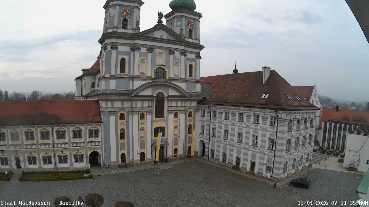 Archiv Foto Webcam Waldsassen: Basilika