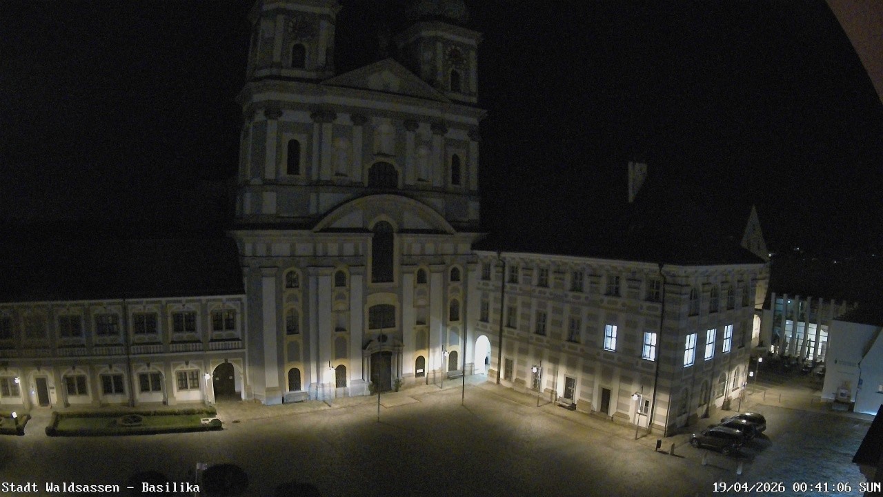 Archiv Foto Webcam Waldsassen: Basilika