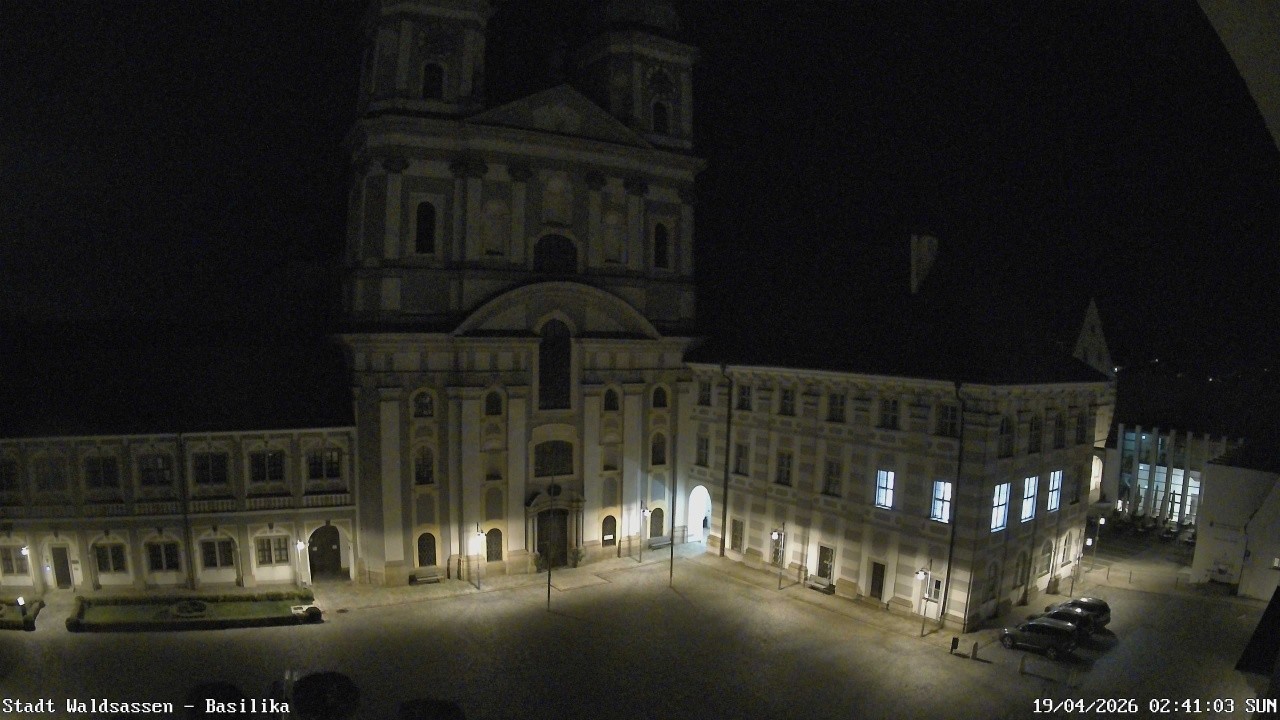 Archiv Foto Webcam Waldsassen: Basilika