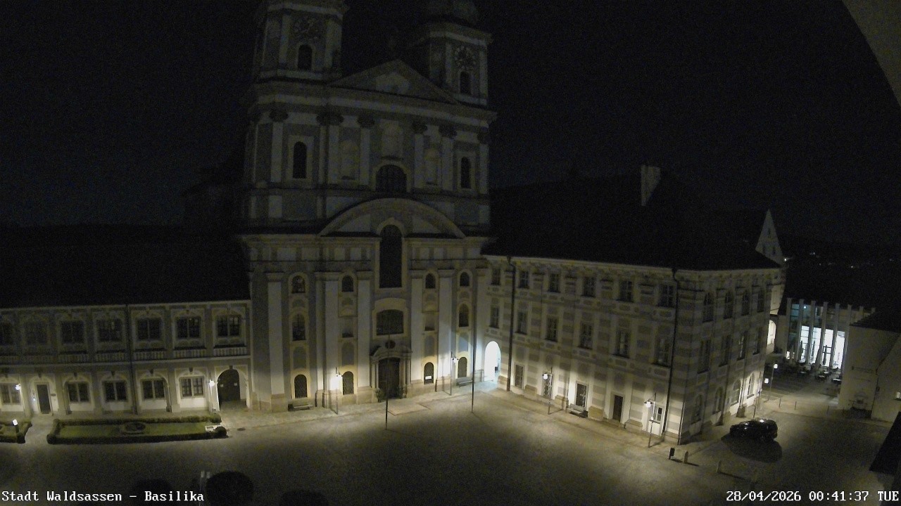Archiv Foto Webcam Waldsassen: Basilika