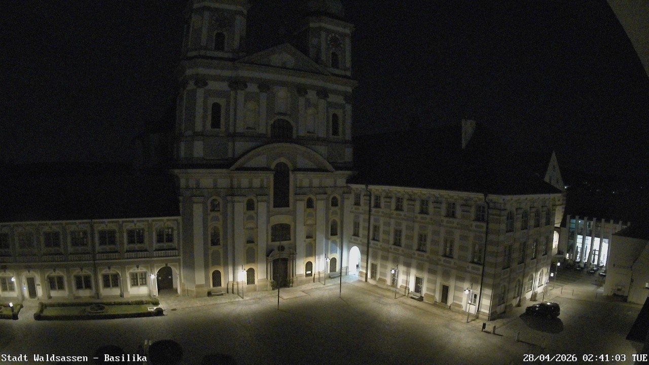 Archiv Foto Webcam Waldsassen: Basilika