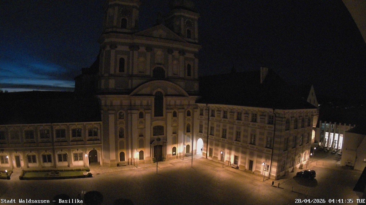 Archiv Foto Webcam Waldsassen: Basilika