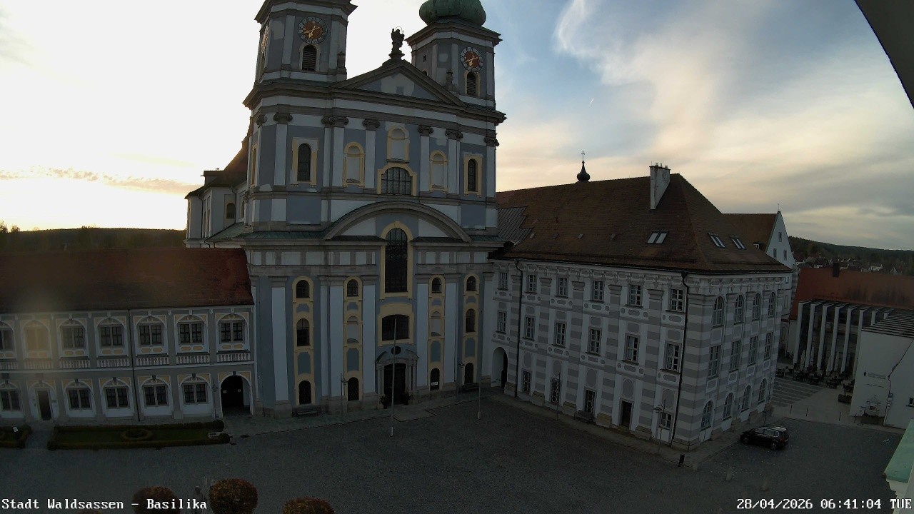 Archiv Foto Webcam Waldsassen: Basilika