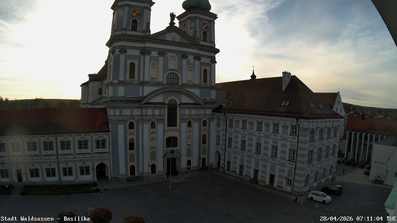 Archiv Foto Webcam Waldsassen: Basilika