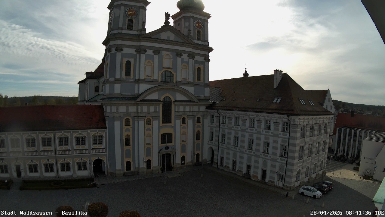 Archiv Foto Webcam Waldsassen: Basilika