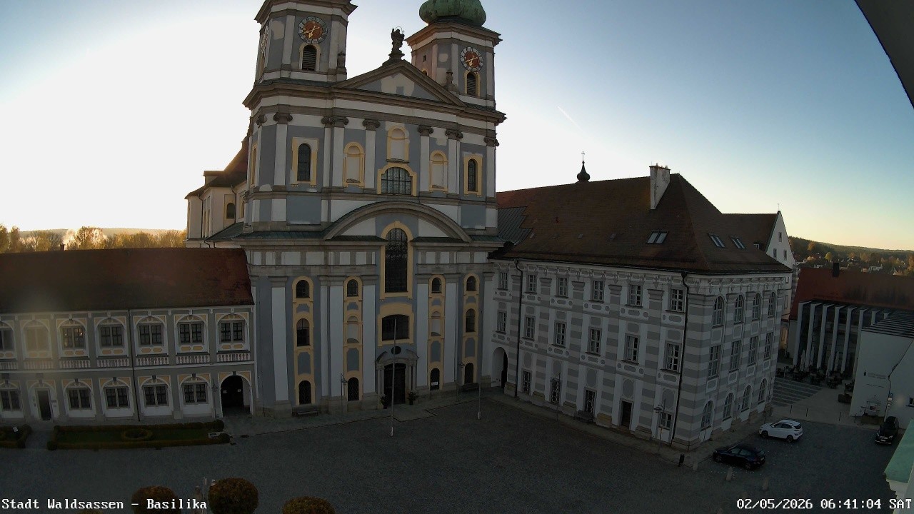 Archiv Foto Webcam Waldsassen: Basilika