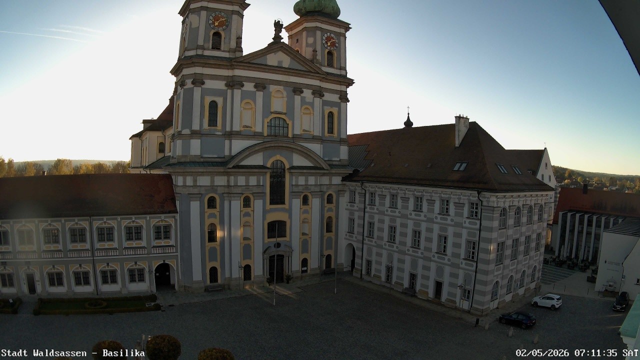 Archiv Foto Webcam Waldsassen: Basilika