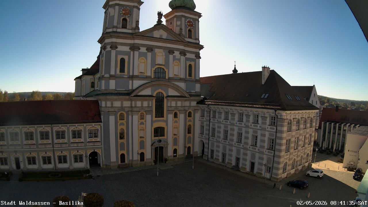 Archiv Foto Webcam Waldsassen: Basilika