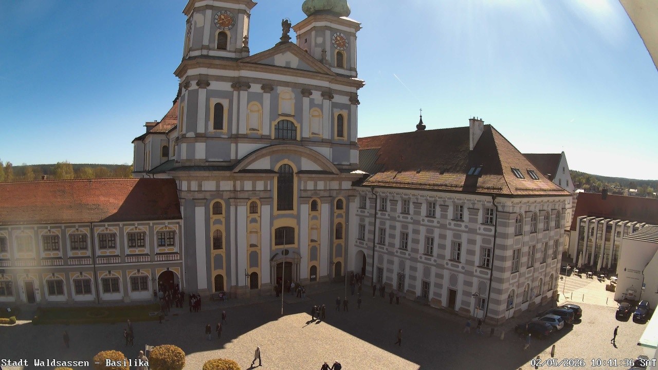 Archiv Foto Webcam Waldsassen: Basilika