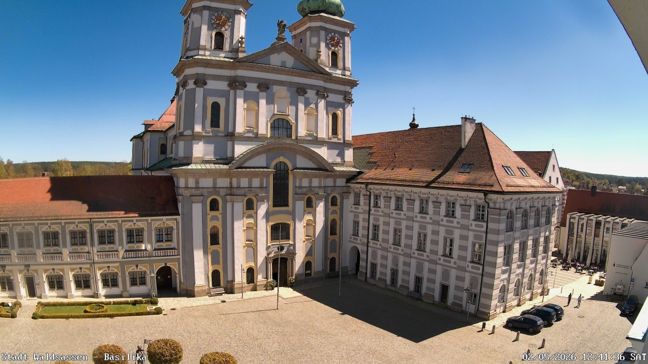Archiv Foto Webcam Waldsassen: Basilika