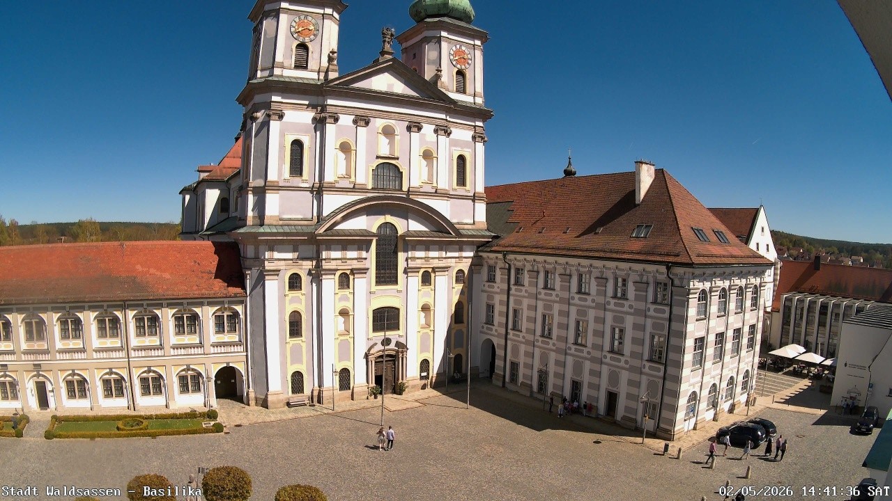 Archiv Foto Webcam Waldsassen: Basilika