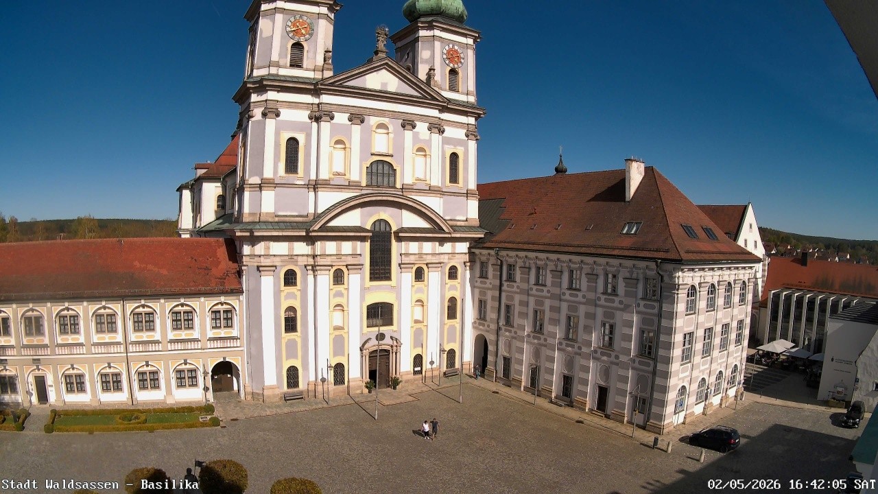 Archiv Foto Webcam Waldsassen: Basilika