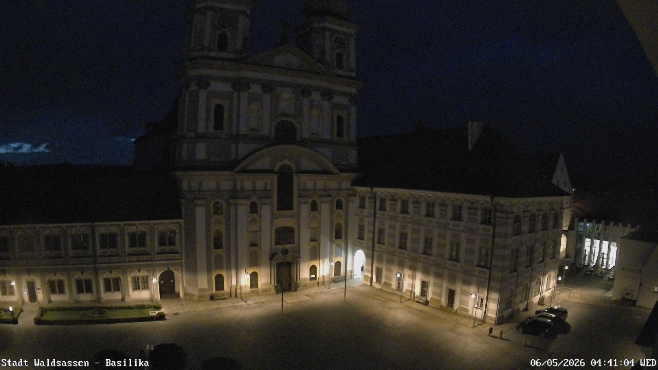 Archiv Foto Webcam Waldsassen: Basilika