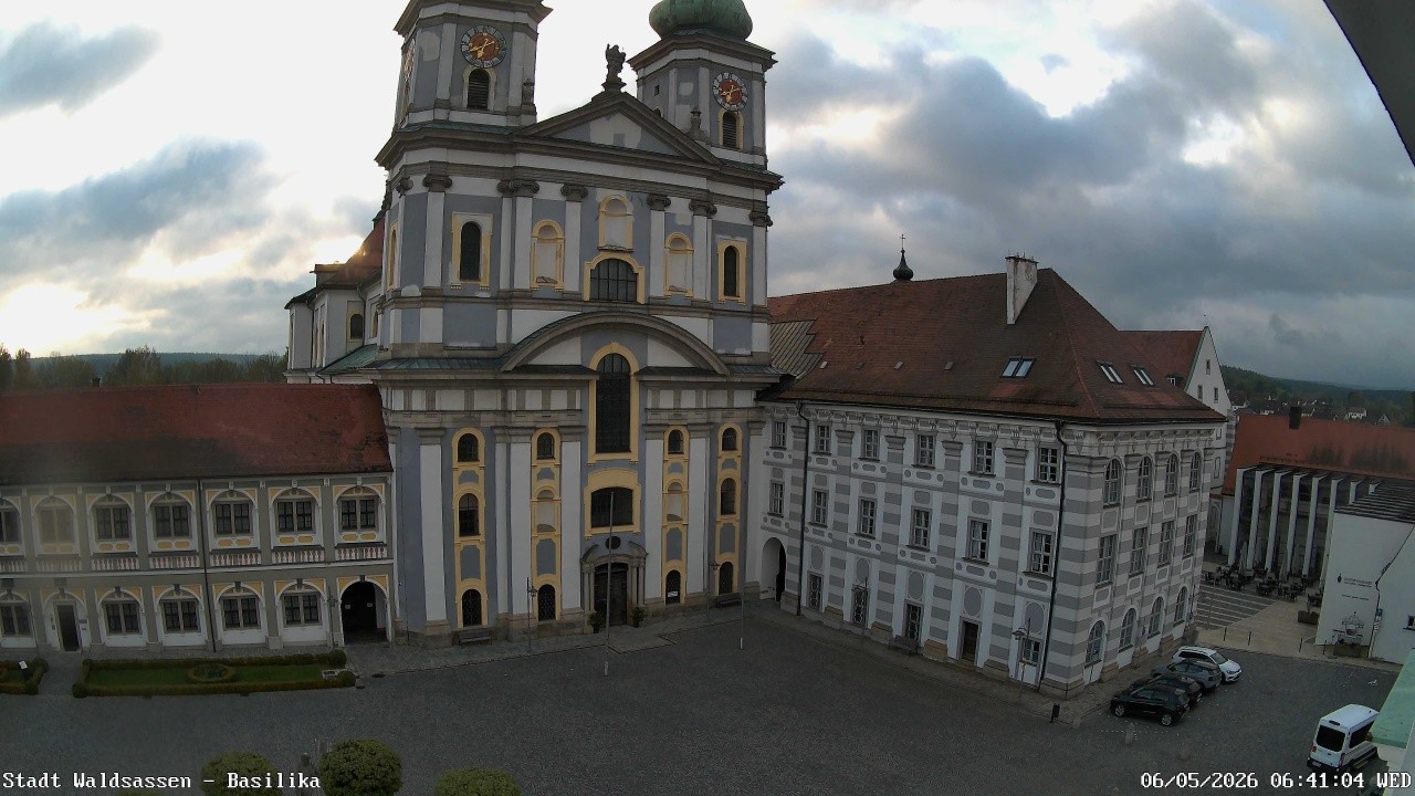 Archiv Foto Webcam Waldsassen: Basilika