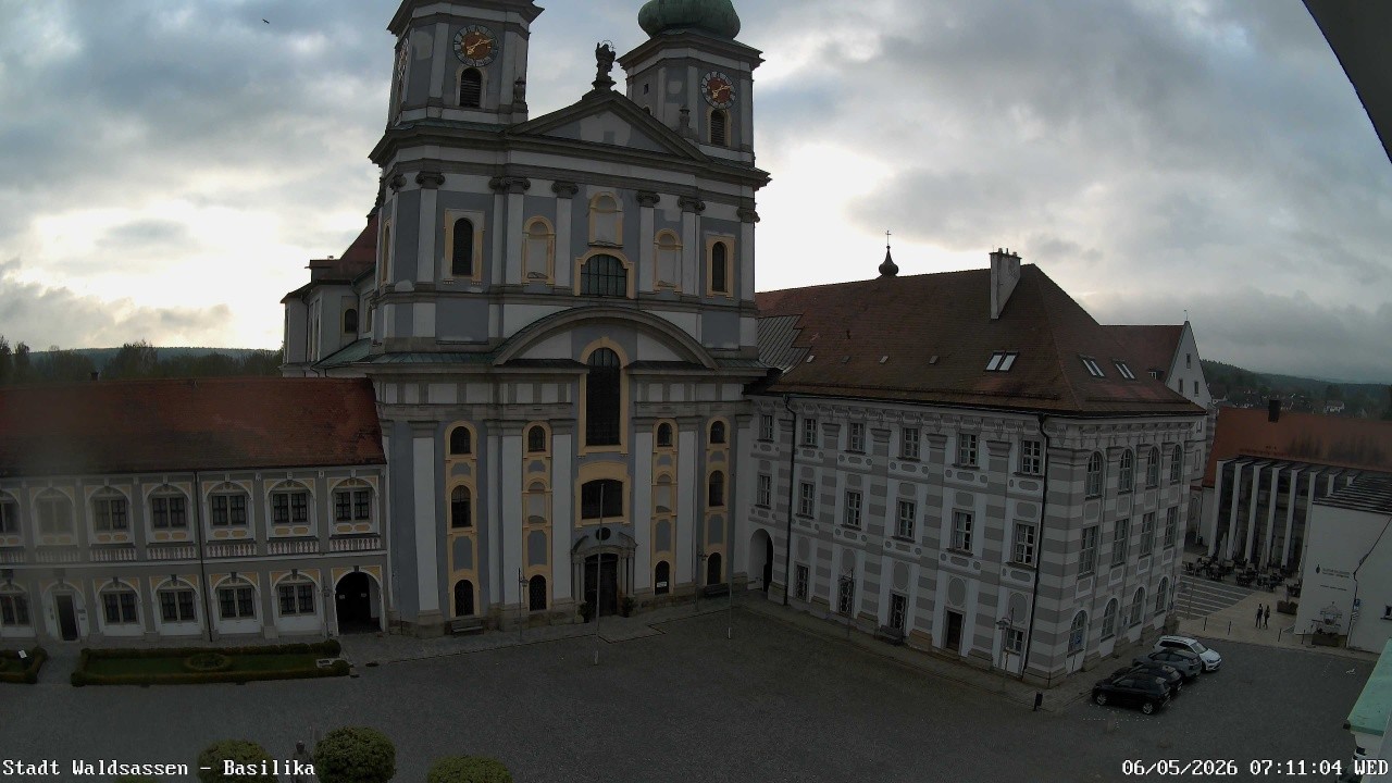 Archiv Foto Webcam Waldsassen: Basilika