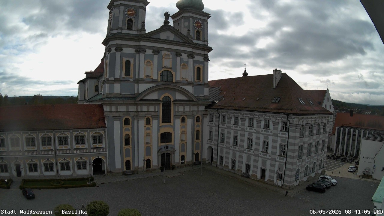 Archiv Foto Webcam Waldsassen: Basilika