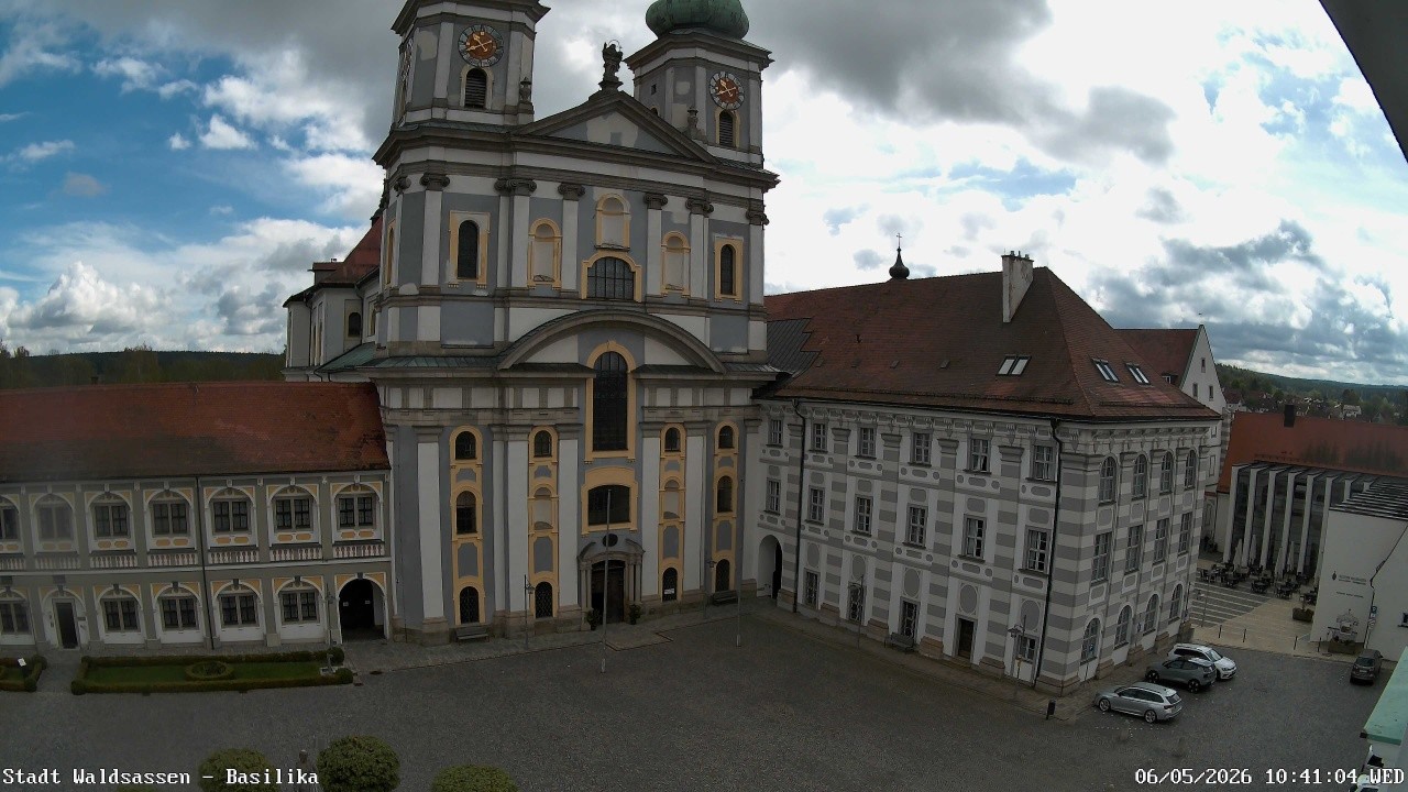 Archiv Foto Webcam Waldsassen: Basilika